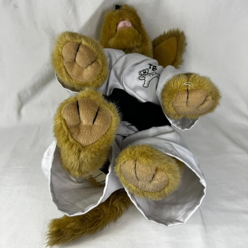 Build-A-Bear Golden Retriever Dog Plush Kids Brown Excellent Karate Gi Outfit